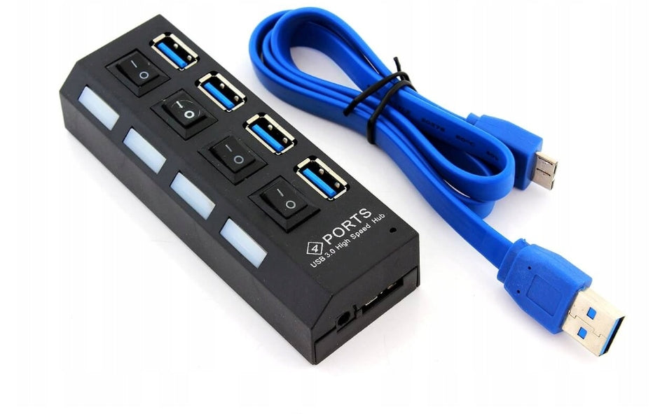 REAL USB 3.0 HUB SPLITTER for 4 5Gb/s ports