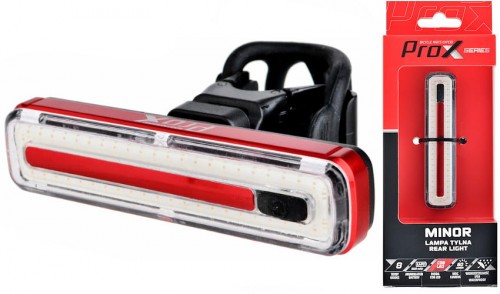 REAR BICYCLE LAMP PROX MINOR 60 lm USB RECHARGEABLE POWERFUL