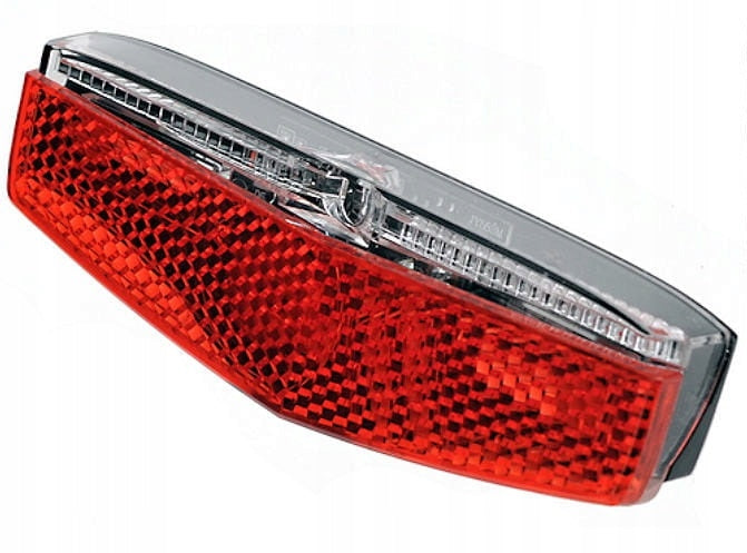 REAR BICYCLE LIGHT FOR TRUNK DYNAMO LIGHT Color red
