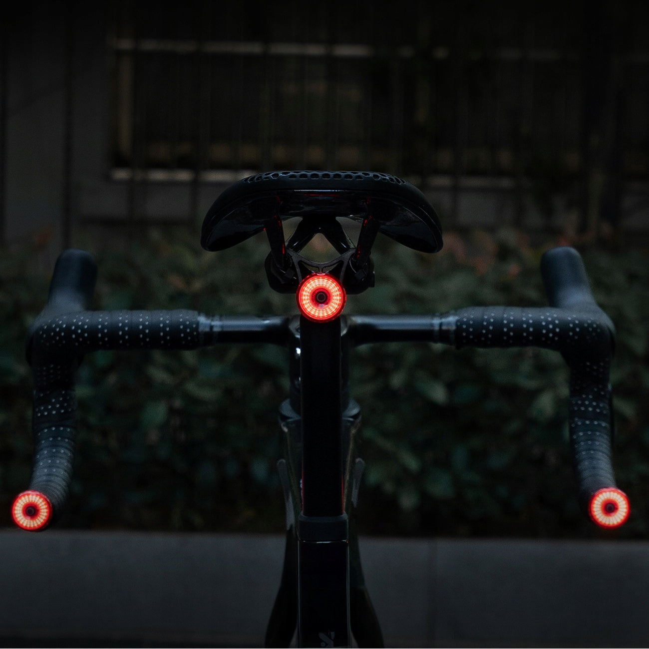 REAR BICYCLE LIGHTS FOR HANDLEBARS BICYCLE LIGHTING WATERPROOF 2 pcs. Brand Wozinsky