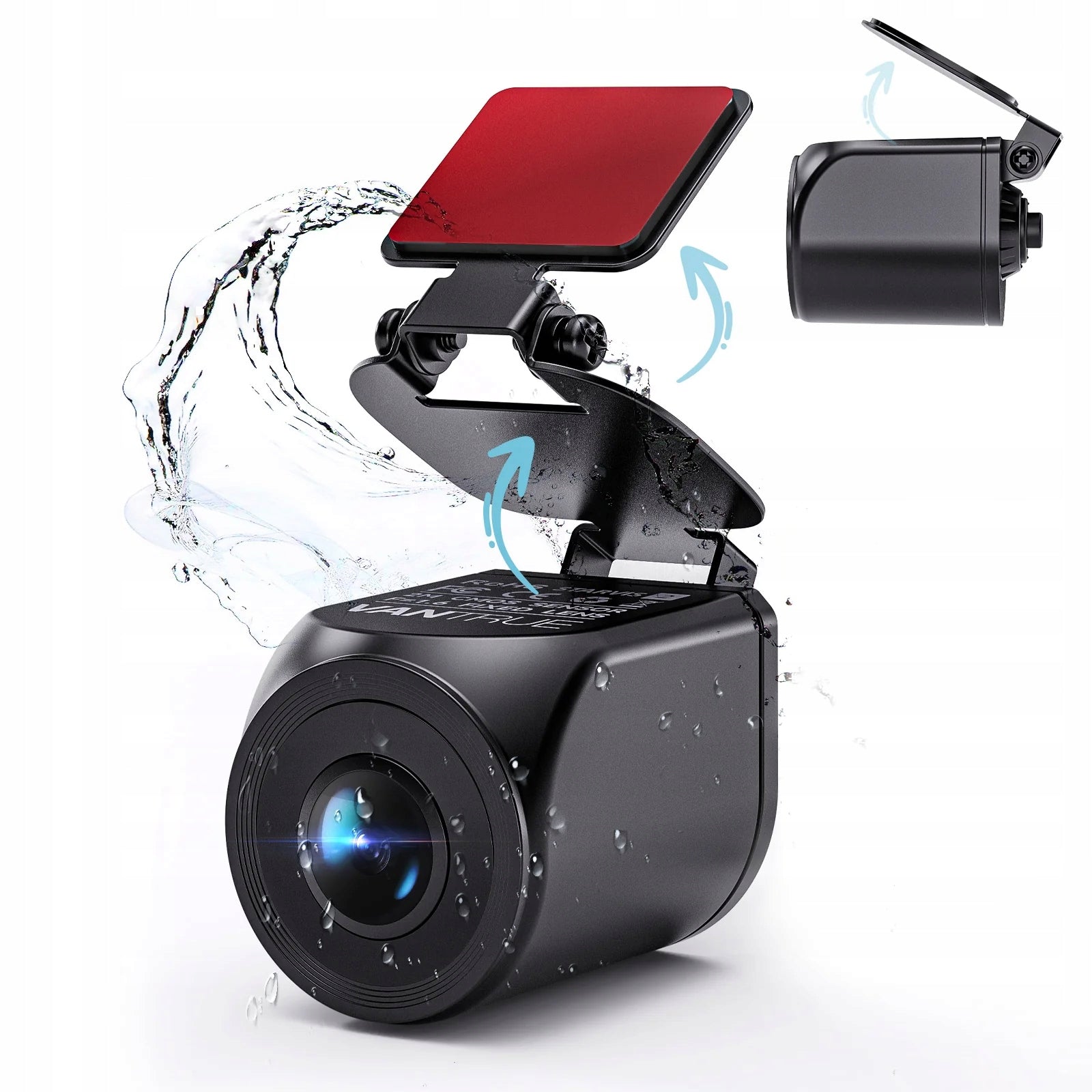REAR CAMERA VANTRUE RC09 2.5K WATERPROOF IP67 FOR N4S N4 PRO S, S1 MAX PRO Packaging status original