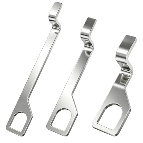 REAR DOOR HANDLE VW T5 T6 STAINLESS STEEL SET OF 3 STEEL Brand no brand