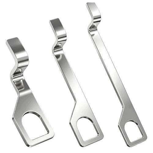 REAR DOOR HANDLE VW T5 T6 STAINLESS STEEL SET OF 3 STEEL