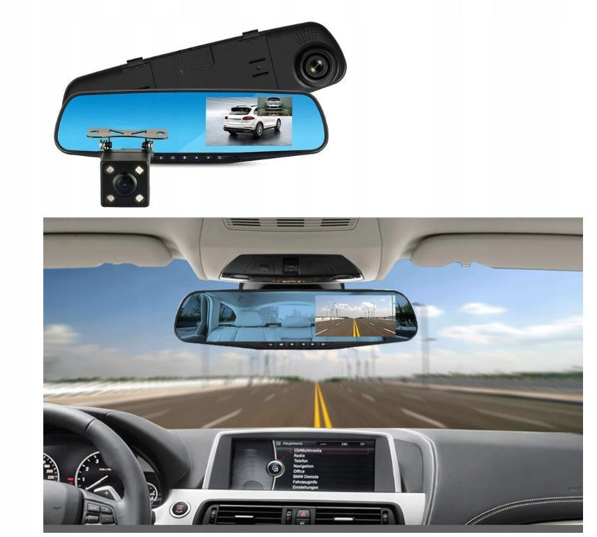 REARVIEW MIRROR WITH HD CAMERA RECORDING FUNCTION 2 CAMERA Manufacturer code 04779057373462