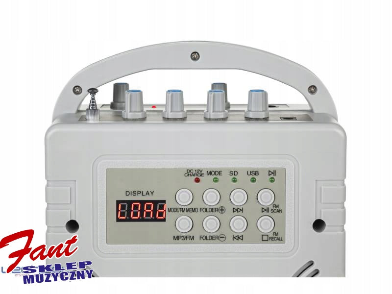 REBEL portable sound system SH222U 3xmicrophone USB BT FM cover EAN (GTIN) 5901436798897