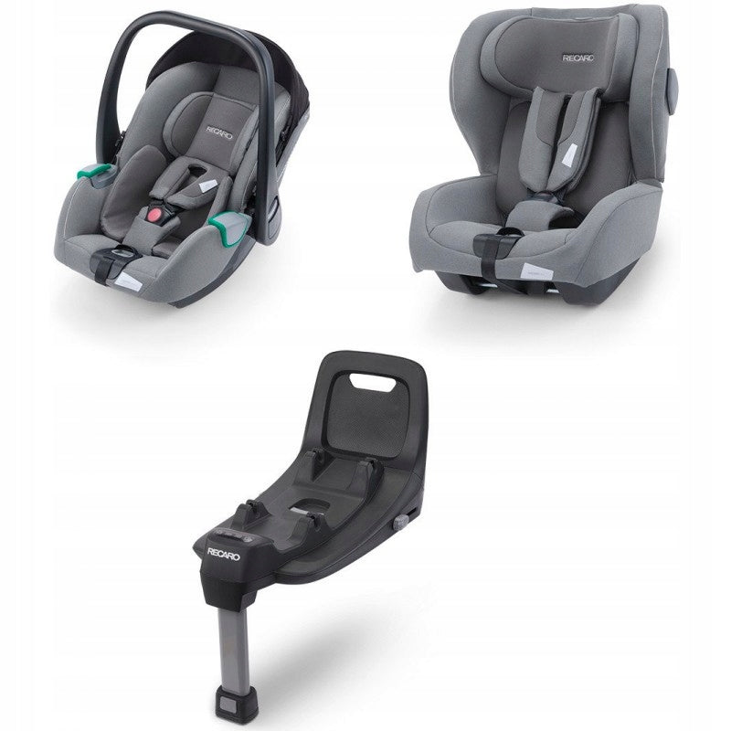 RECARO Kio car seat + Avan car seat + base 3in1 set