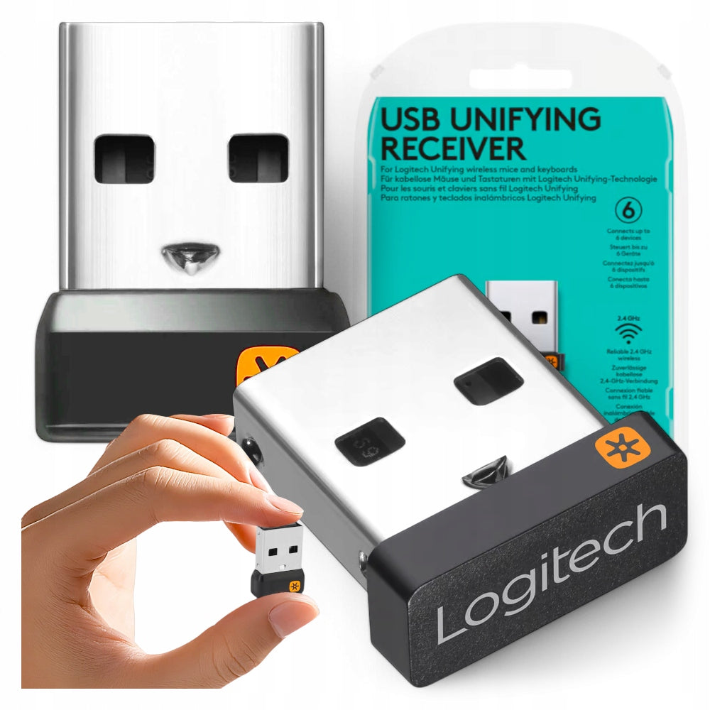 RECEIVER TRANSMITTER LOGITECH USB UNIFYING SLIM - 2nd generation KEYBOARD MOUSE