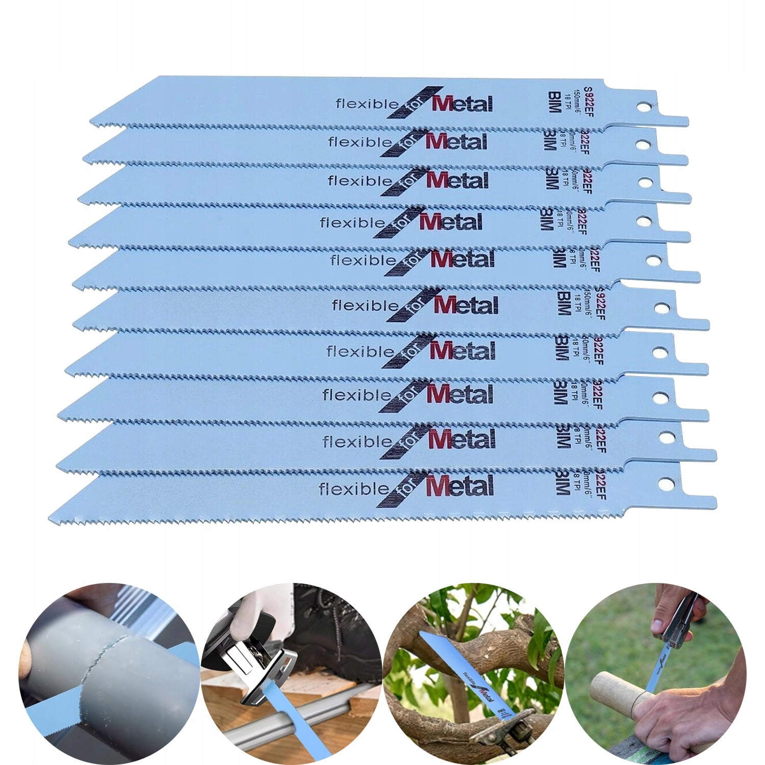 RECIPROCATING SAW BLADE FOR Bosch S922EF 10pcs.