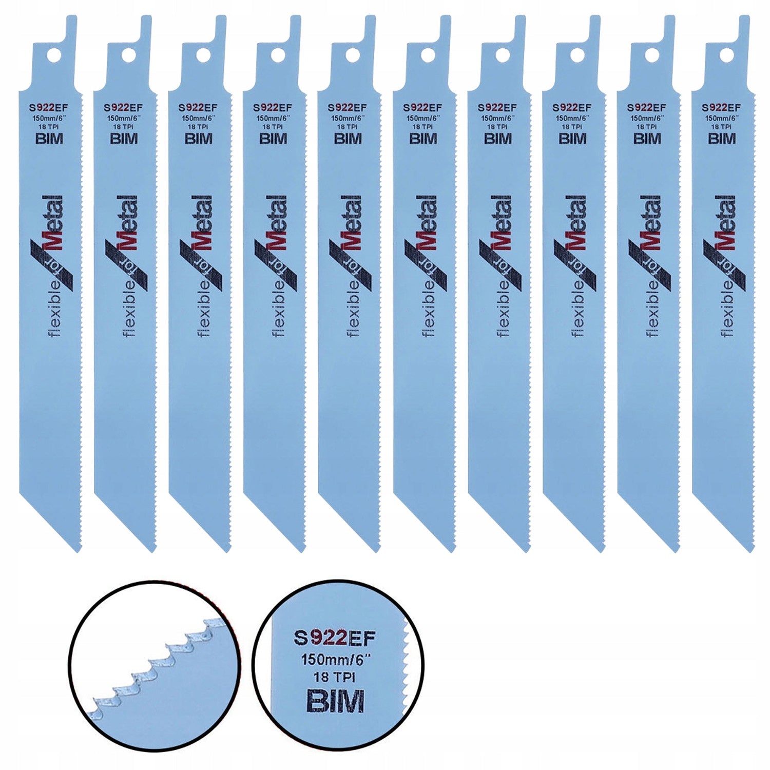 RECIPROCATING SAW BLADE FOR Bosch S922EF 20pcs. Saw blade type for reciprocating saws