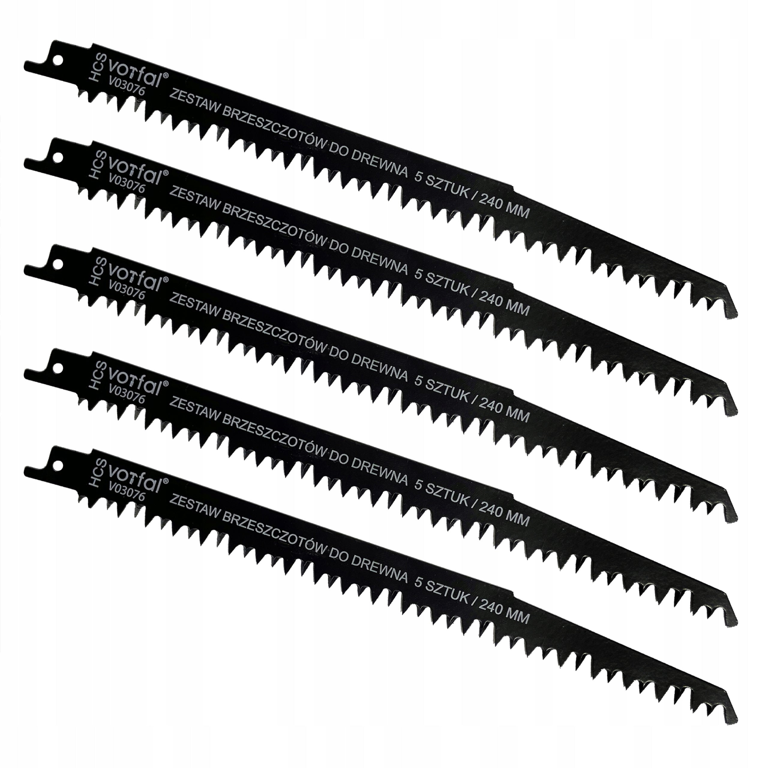 RECIPROCATING SAW BLADE FOR WOOD FOX 240 Manufacturer code V03076