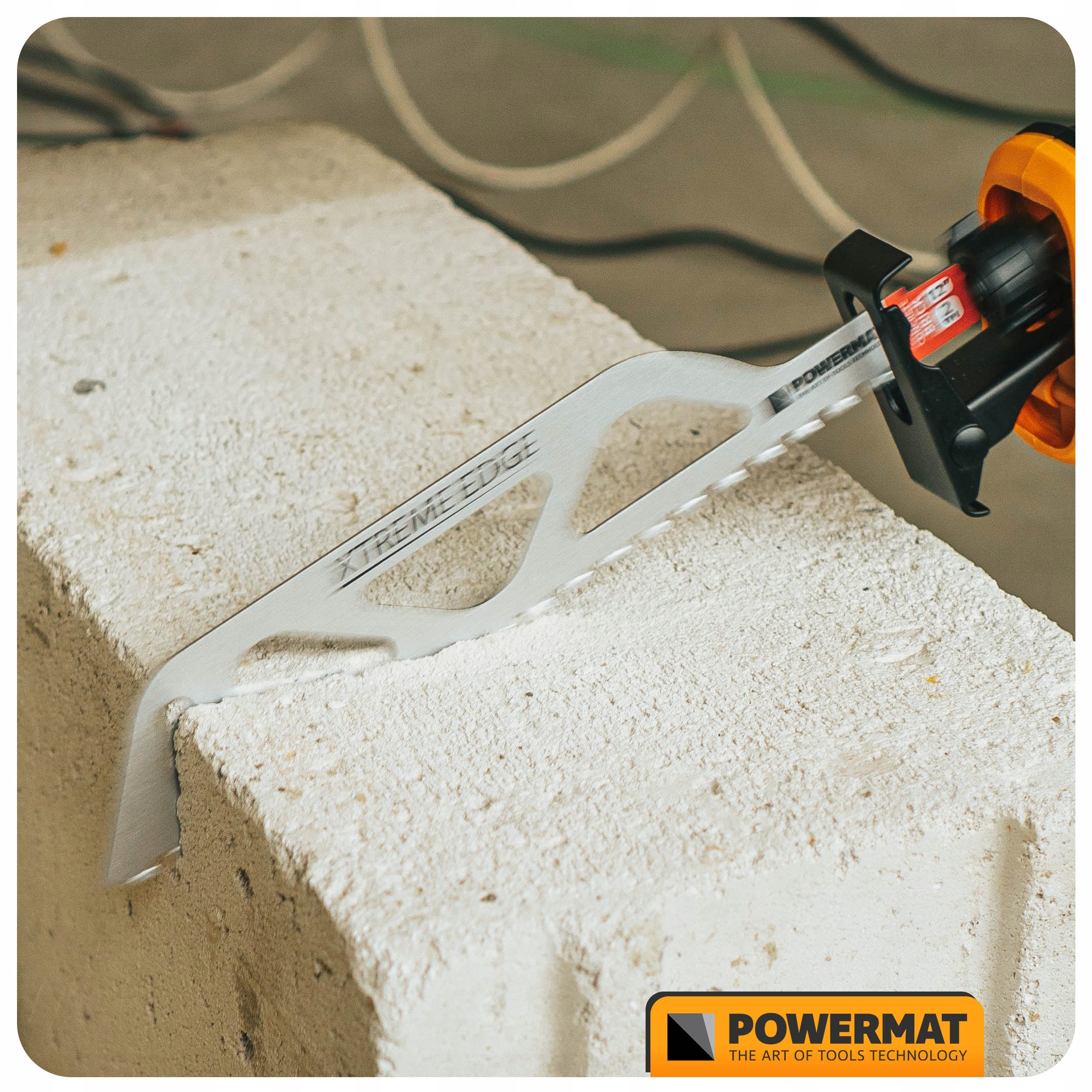 RECIPROCATING SAW BLADE FOX AERATED CONCRETE HOLLOW BLOCK 305*50 MM 20T Brand Powermat