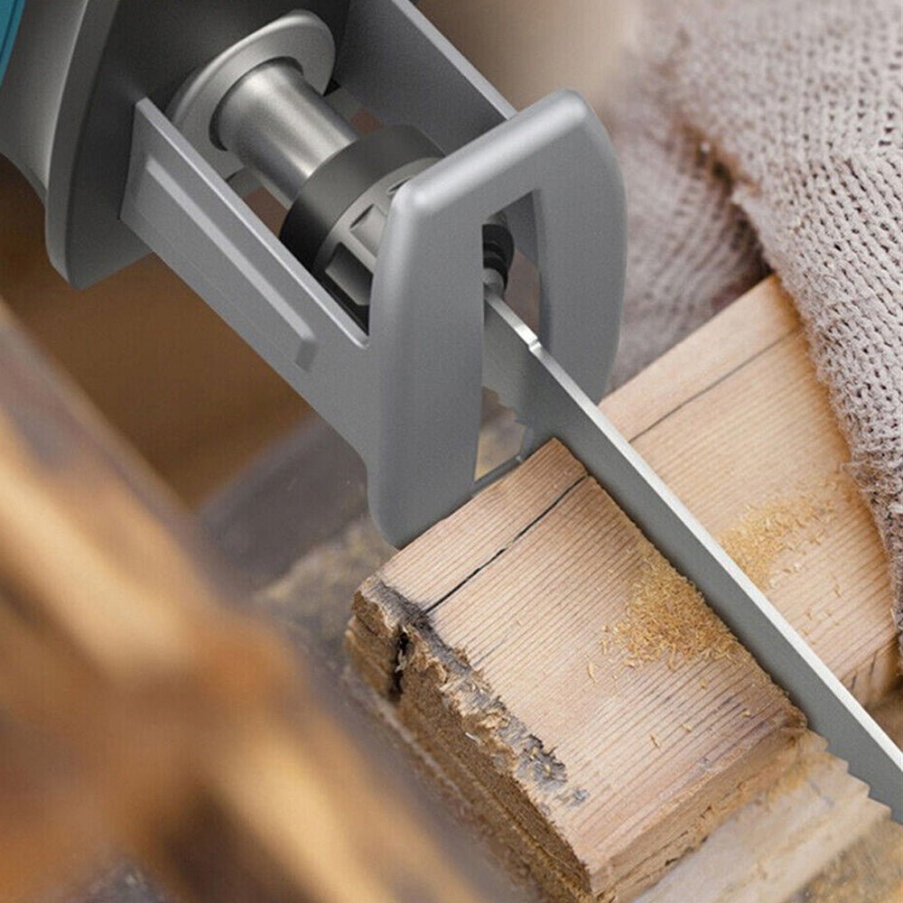 RECIPROCATING SAW CORDLESS JIGSAW STRONG LED 2 AKU WOOD CASE Kind battery-powered