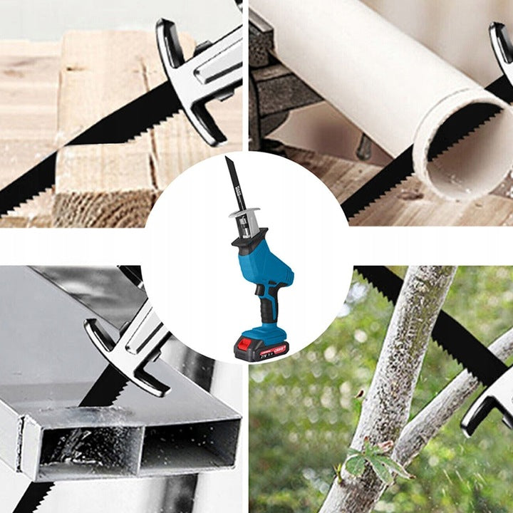 RECIPROCATING SAW CORDLESS JIGSAW STRONG LED 2 AKU WOOD CASE Series HORNET