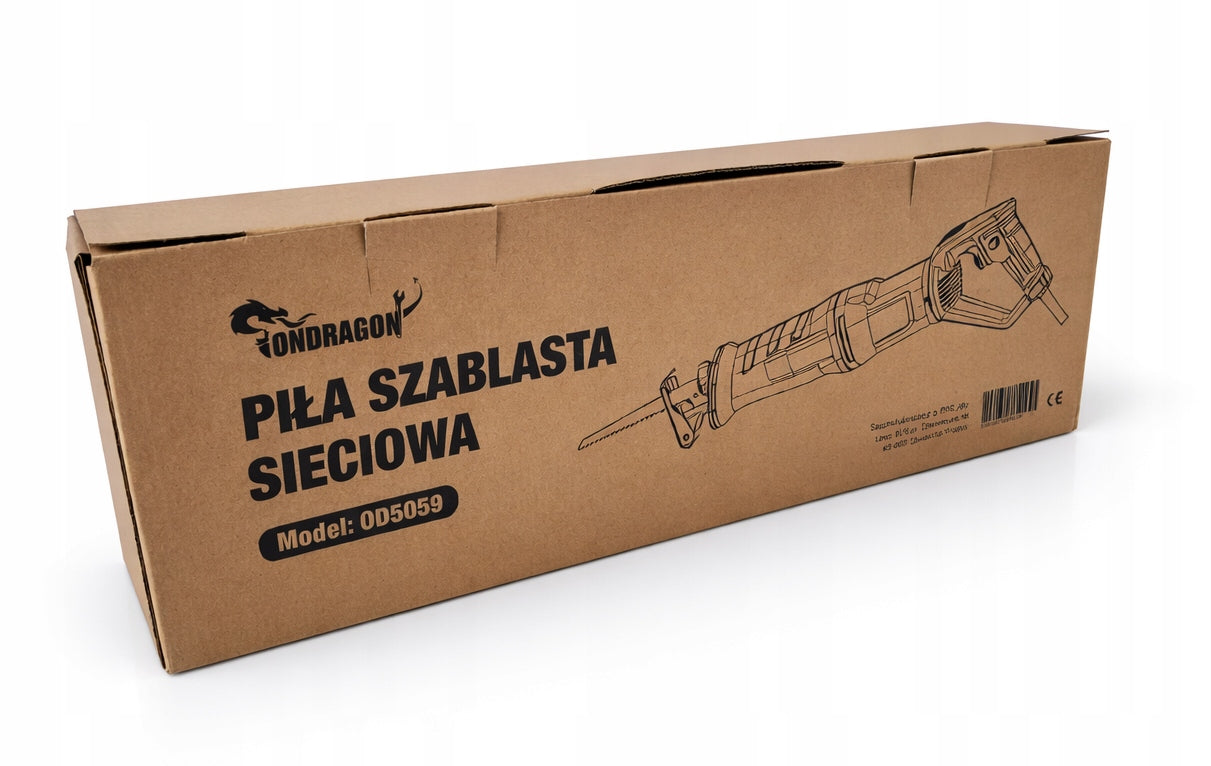 RECIPROCATING SAW FOX TAIL SAW JIGSAW STRONG + SAW BLADE 2600W Maximum power 2600 W