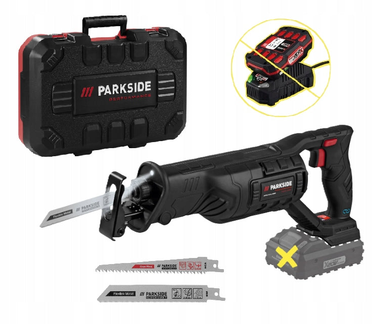 RECIPROCATING SAW PARKSIDE PSSAP 20-Li E6 CORDLESS JIGSAW + SUITCASE