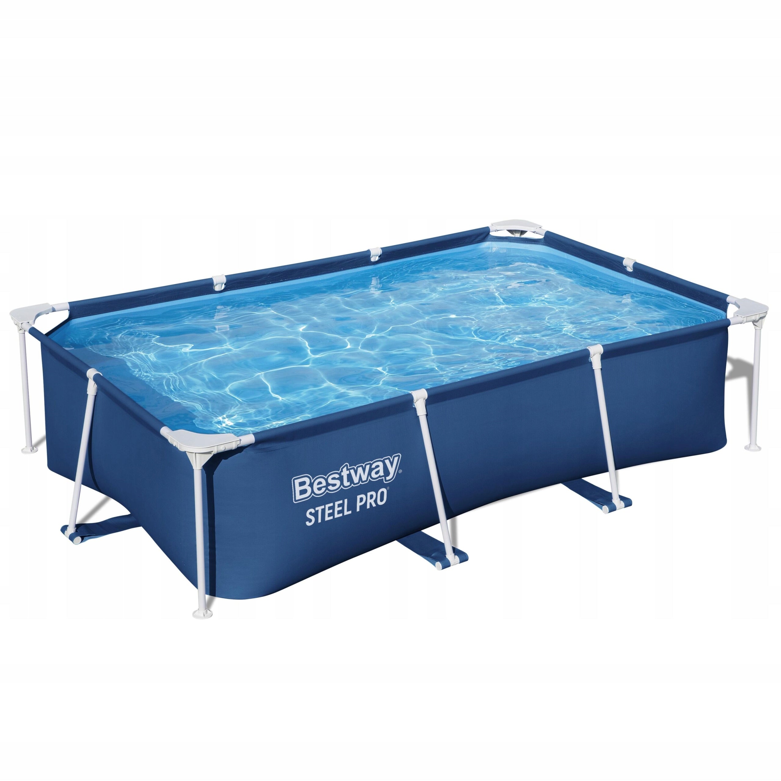 RECTANGULAR GARDEN FRAME POOL BESTWAY 56403 STEEL PRO 259X170X61 CM Brand Bestway