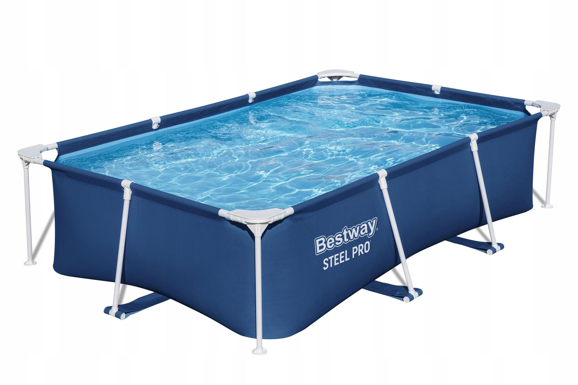 RECTANGULAR GARDEN FRAME POOL BESTWAY 56403 STEEL PRO 259X170X61 CM Manufacturer code 56403N