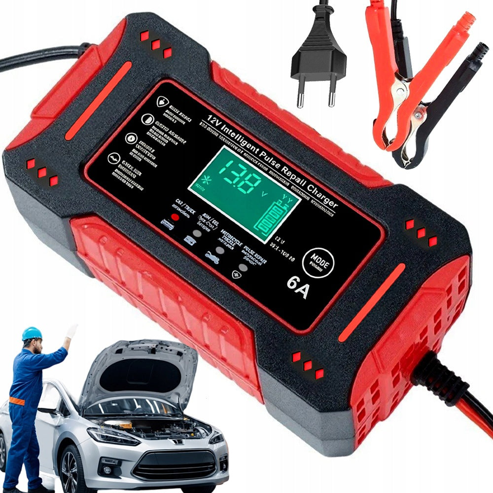 RECTIFIER AUTOMATIC CAR REPAIR FUNCTION INTELLIGENT 12V LCD