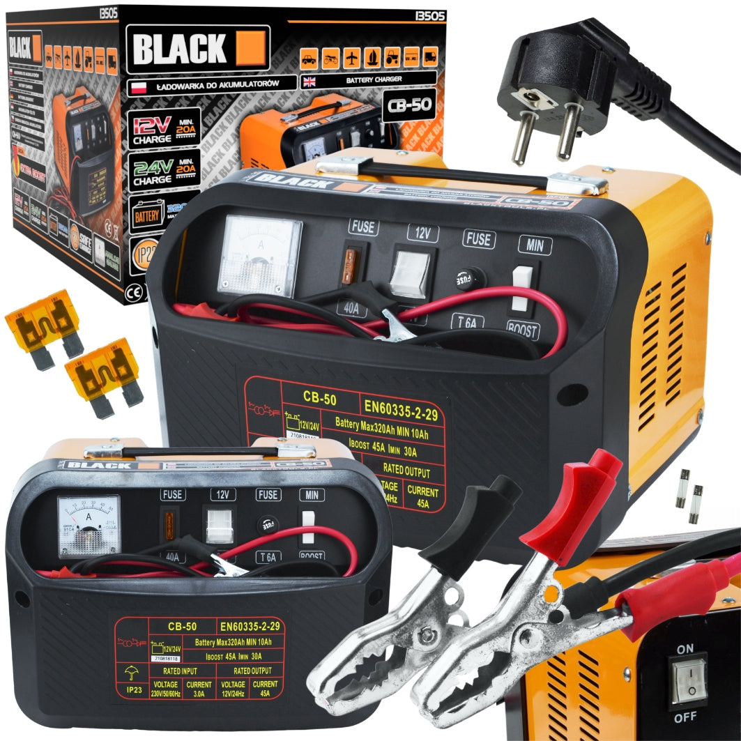 RECTIFIER BATTERY CHARGER 12 / 24V GZL-50