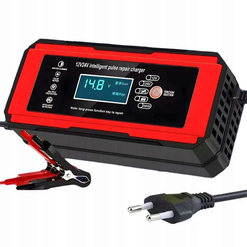 RECTIFIER CHARGER FOR AGM LiFEPO4 LCD 12V 24V 10A BATTERY