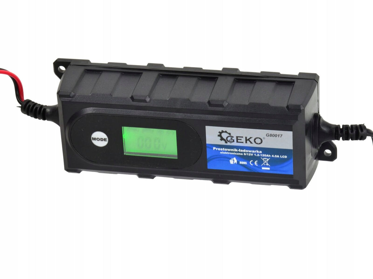 RECTIFIER CHARGER FOR BATTERY 6-12V LED 4,2A Brand Geko