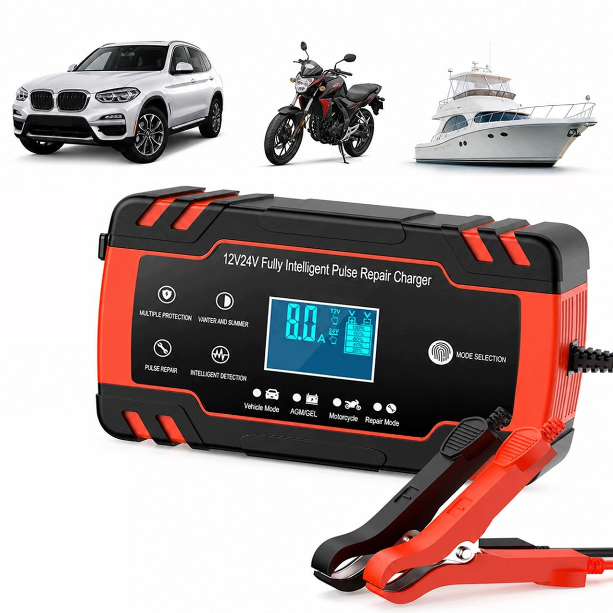RECTIFIER FOR CAR BATTERIES AUTOMATIC CHARGER