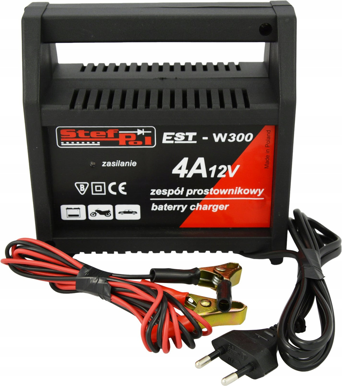 RECTIFIER Polish BATTERY CHARGER 12V 4A