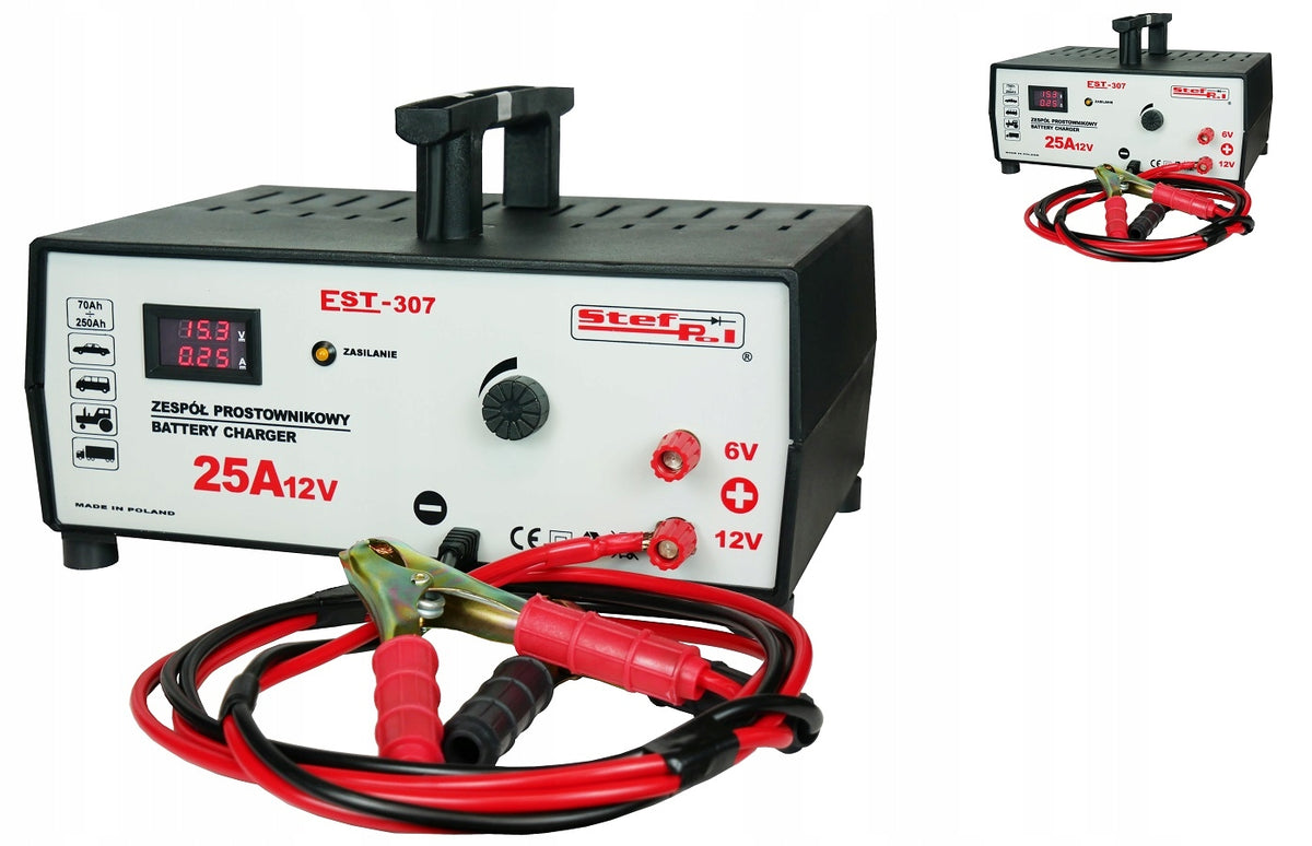 RECTIFIER STEF-POL EST-307 6V/12V/25A
