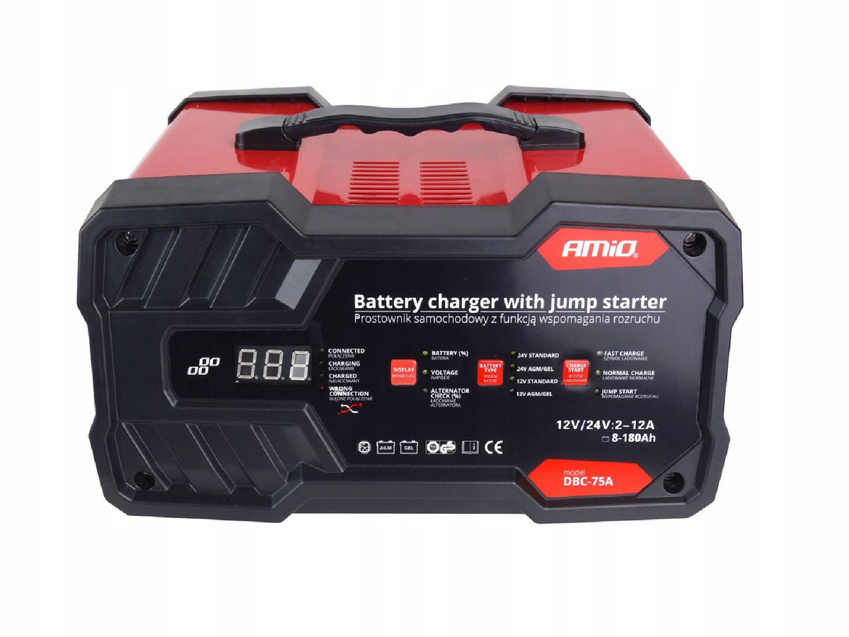 RECTIFIER WITH START FUNCTION 12V/24V 75A START-UP