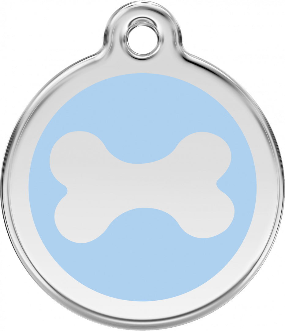 Halsband-Kennzeichnungsschild Red Dingo, blau, M 