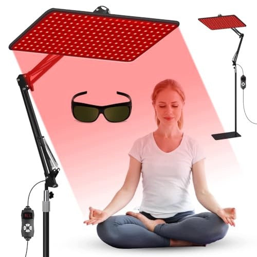 RED LAMP FOR FACE AND BODY INFRARED 200 LED 5 BRIGHTNESS LEVELS Brand no brand