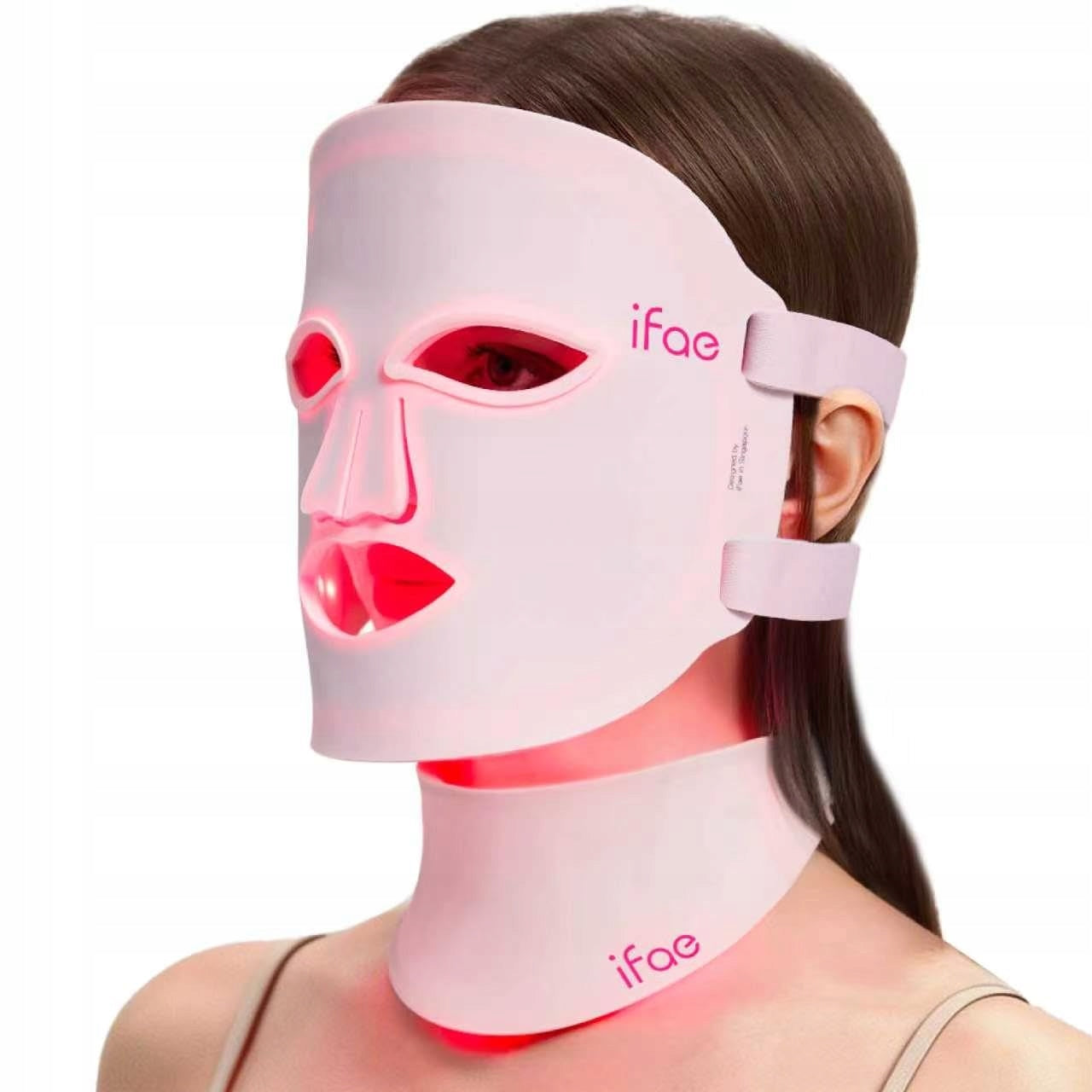 RED LIGHT THERAPY MASK FOR FACE AND NECK IFAE REJUVENATING LED Manufacturer code 909