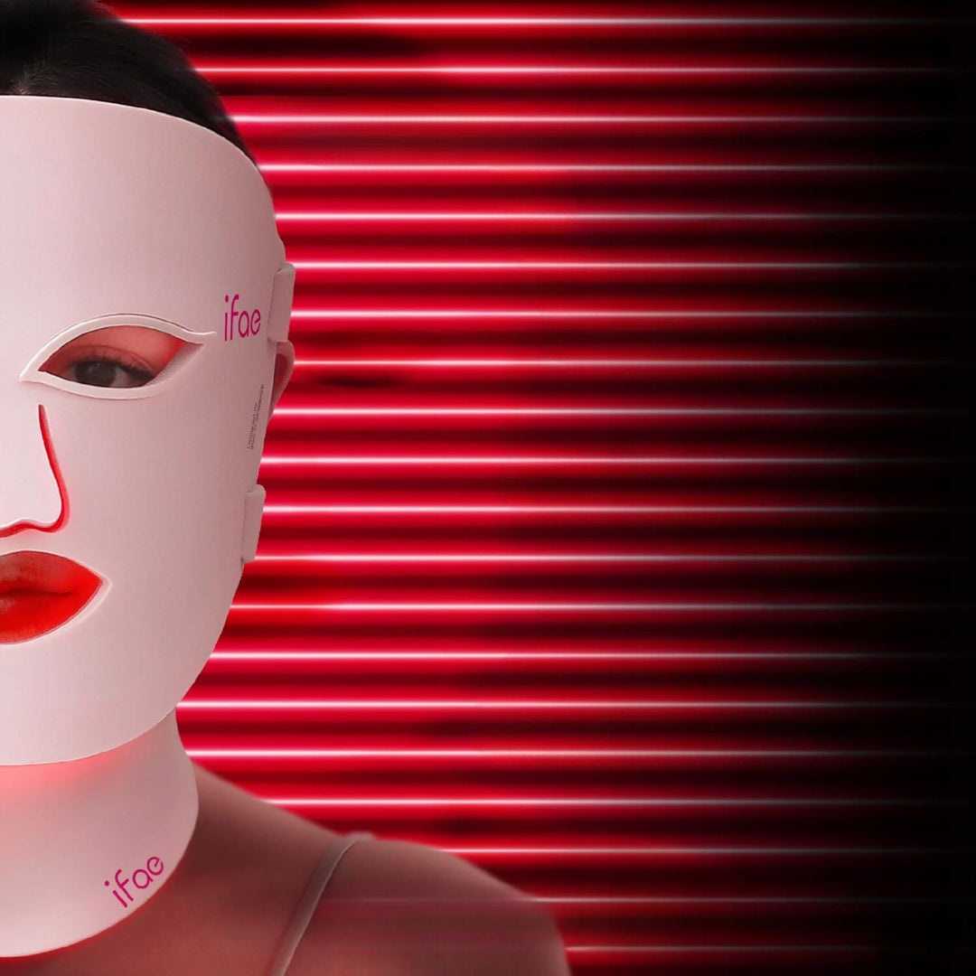 RED LIGHT THERAPY MASK FOR FACE AND NECK IFAE REJUVENATING LED Manufacturer code RG-008G