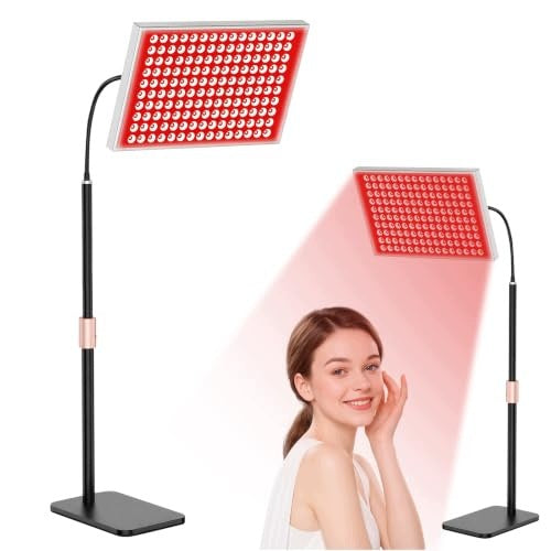RED LIGHT THERAPY PANEL LAMP 660 850NM 225 LED FOR HOME Brand no brand