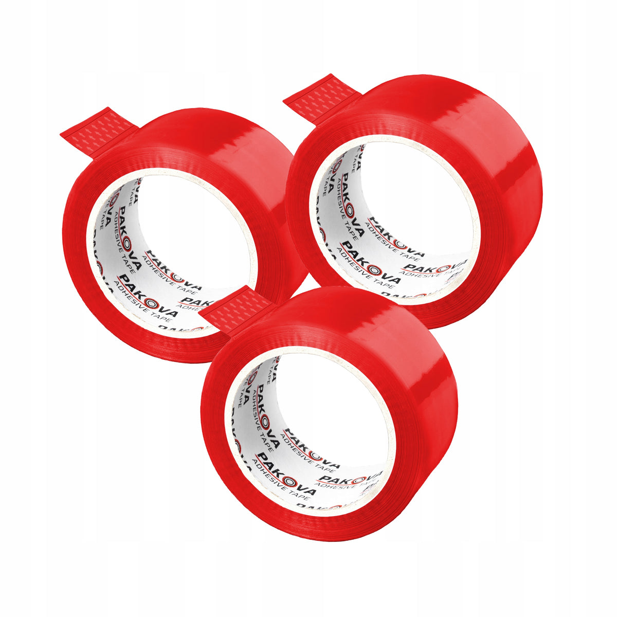 RED Packing Tape 48/100y Adhesive Strong Pakova