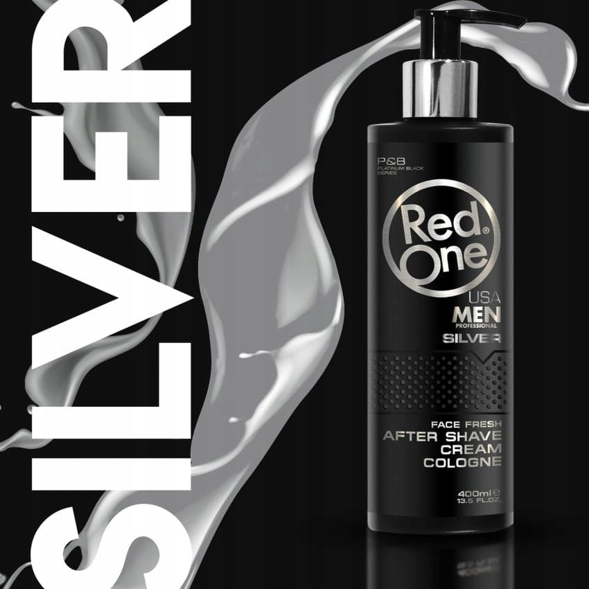 REDONE AFTER SHAVE COLOGNE SILVER 400 ML Packaging status original