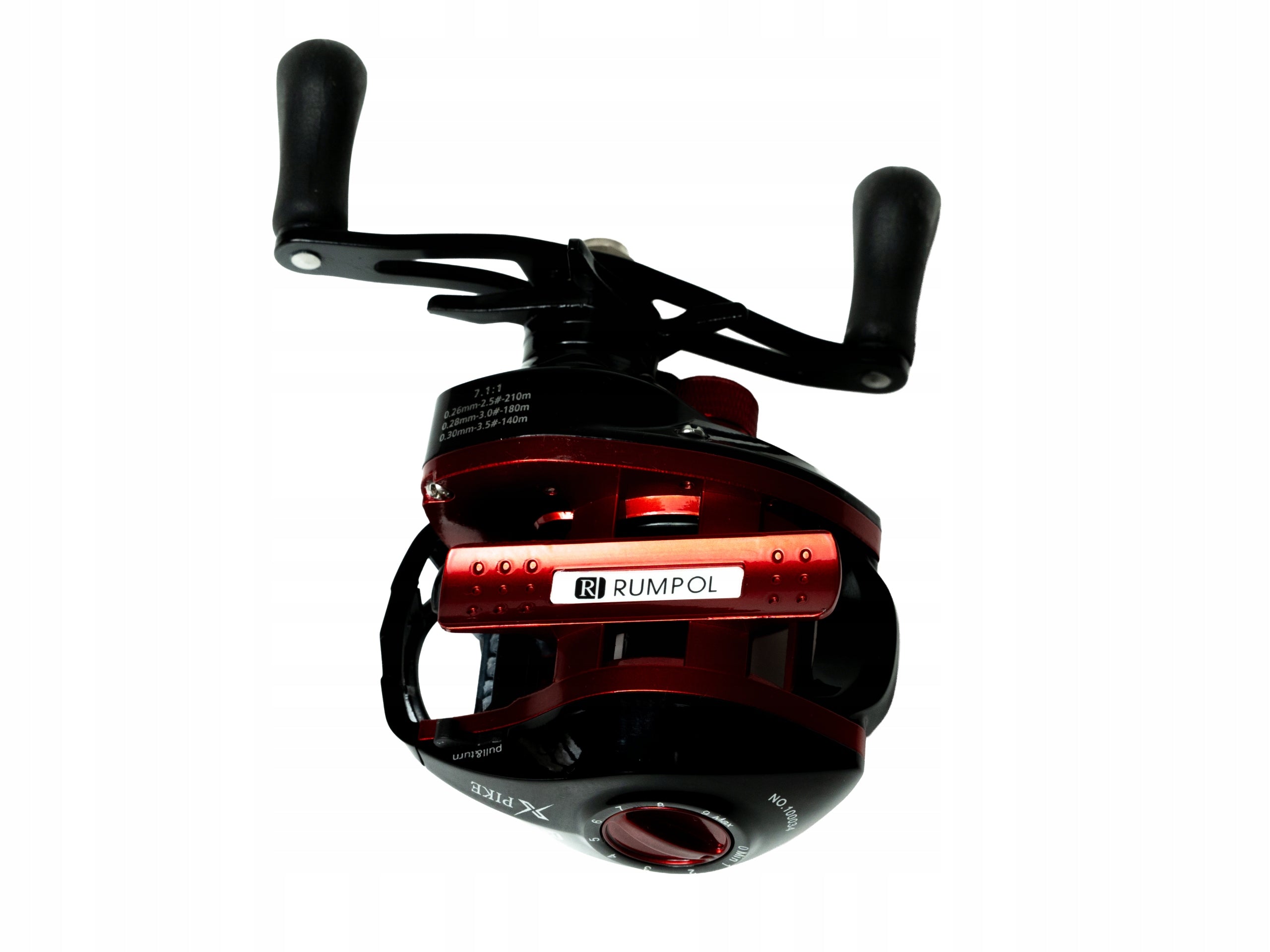 REEL CASTING MULTIPLIER FOR LEFT HAND RUMPOL X-PIKE 7.1:1 100034 Manufacturer code 100034