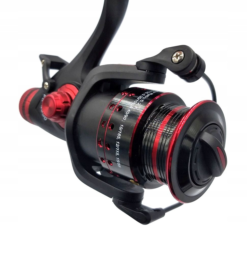 REEL FR 5000 FREE GEAR 9bb CARP metal Model ZESTAW METHOD METOD FEEDER GRUNTOWY
