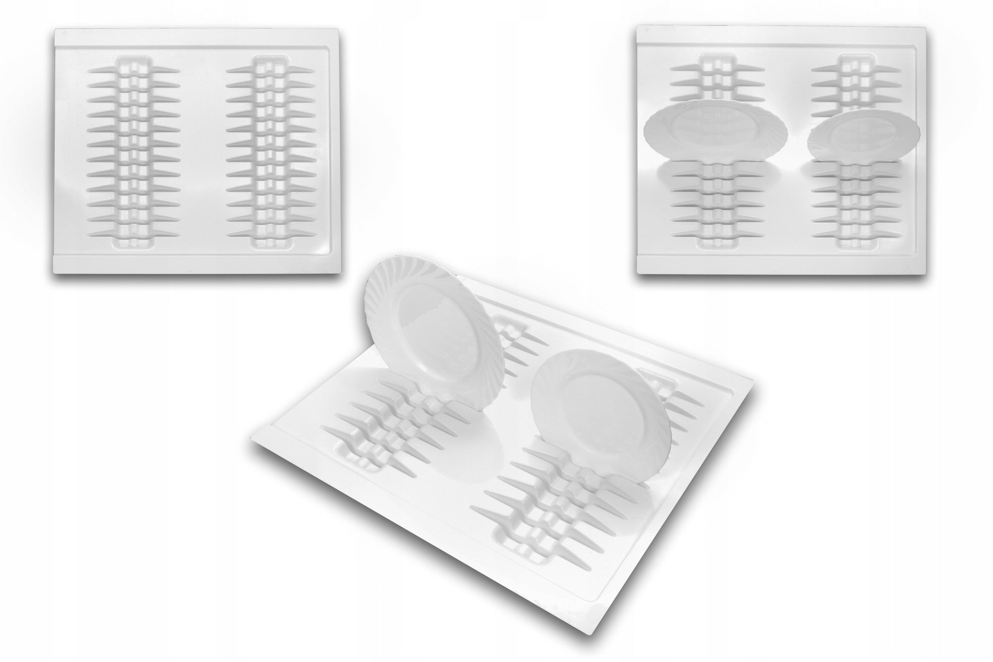 REFILL FOR DRAWER PLATES BLUM 60cm WHITE CUT Manufacturer code WKŁAD NA TALERZE DO SZUFLADY 60