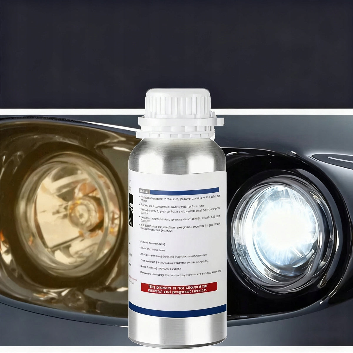 REFILL HEADLIGHT REGENERATION Liquid 800g Packaging capacity 800 ml
