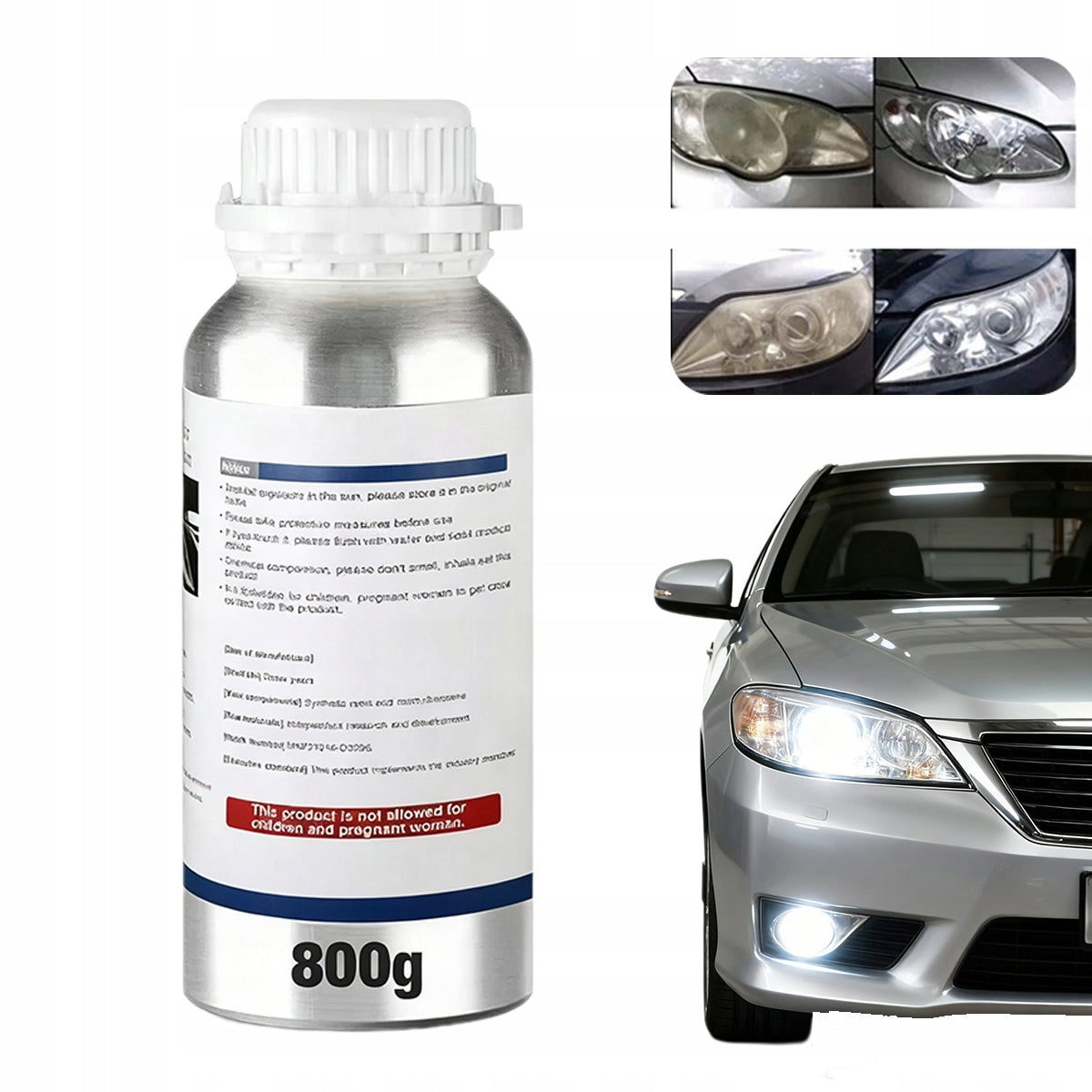 REFILL HEADLIGHT REGENERATION Liquid 800g