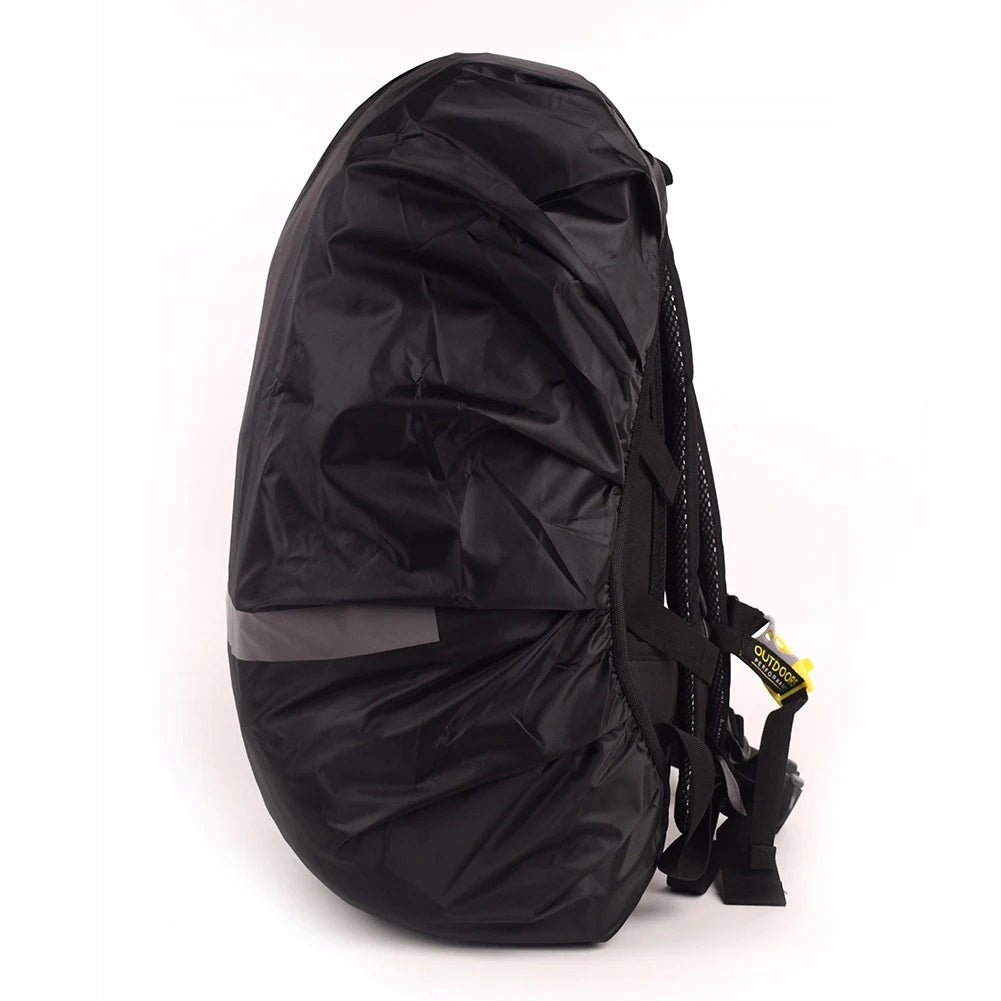 REFLECTIVE BACKPACK COVER WATERPROOF UP TO 40 LITERS S Color black