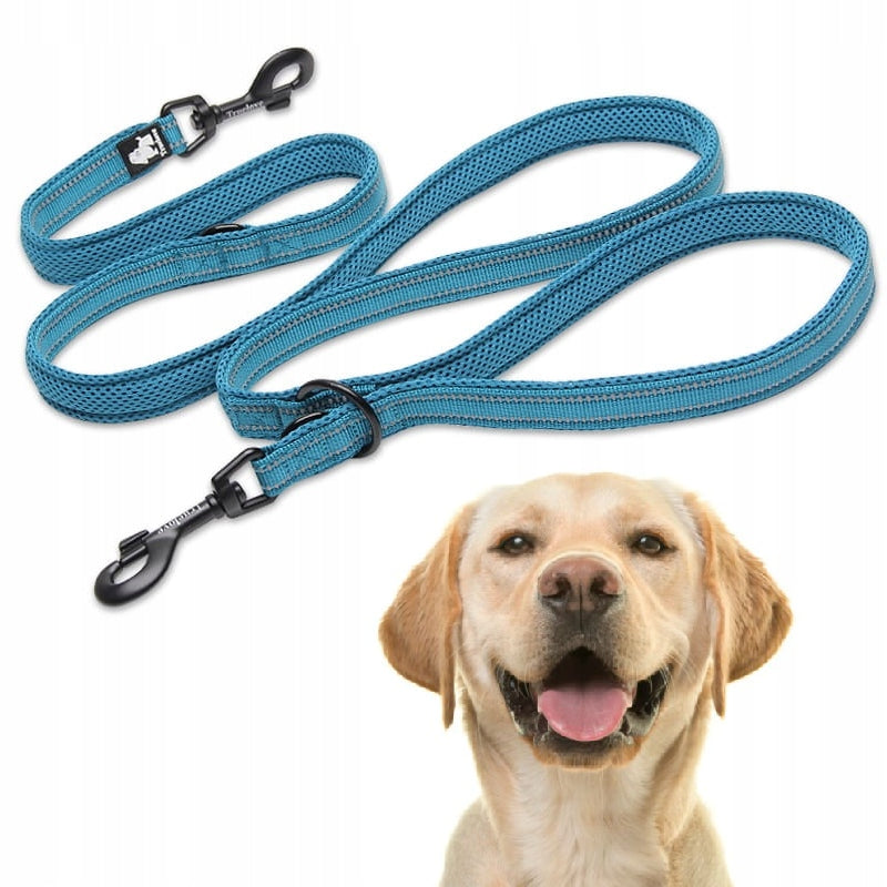 REFLECTIVE DOG LEASH TRUELOVE ACTIVE PRO+ 250CM BLUE L