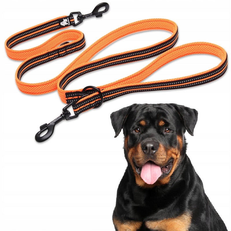 REFLECTIVE DOG LEASH TRUELOVE ACTIVE PRO 2M ORANGE L