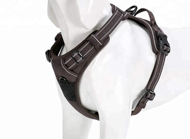 REFLECTIVE Dog Harness Front Line Truelove XL Trade name ODBLASKOWE Szelki dla psa Front Line Truelove XL Owczarek Niemiecki Golden Retriever Bokser Labrador