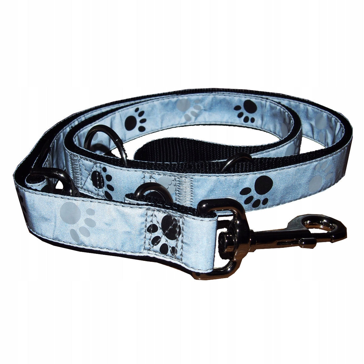 REFLECTIVE LANYARD Adjustable for Dog TRIXIE Silver Reflect L-XL 2m/25mm Manufacturer code TX-12216