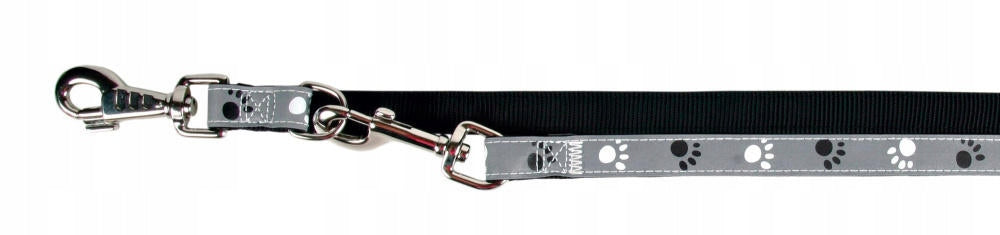 REFLECTIVE LANYARD Adjustable for Dog TRIXIE Silver Reflect L-XL 2m/25mm