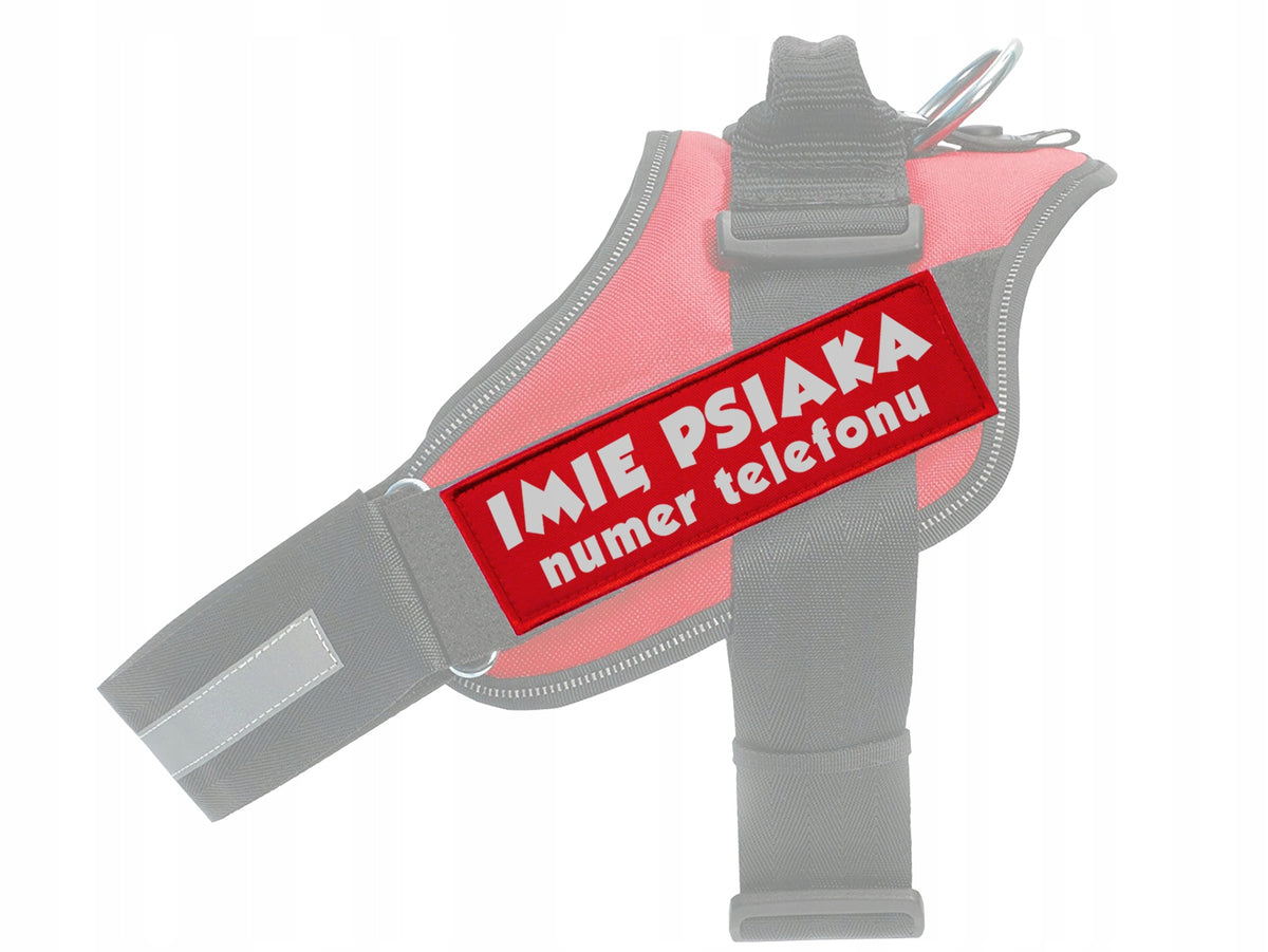REFLECTIVE OVERLAY BRACES JULIUS-K9 YOUR PRINT