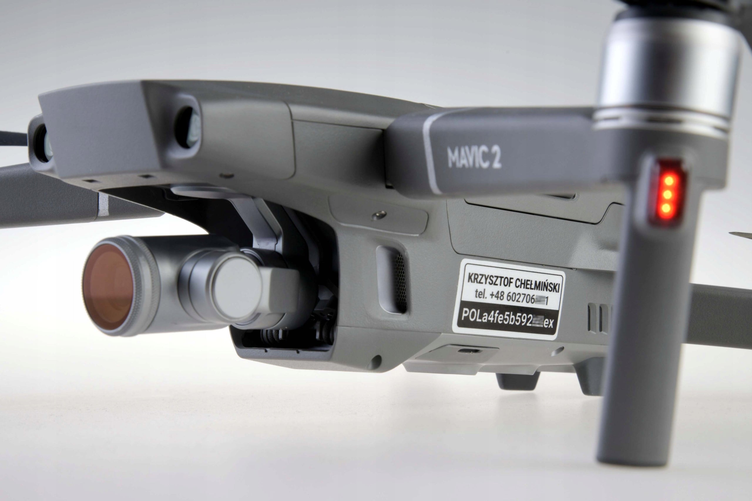 REFLECTIVE STICKERS FOR MINI DRONE WITH OPERATOR NUMBER Brand Impresja