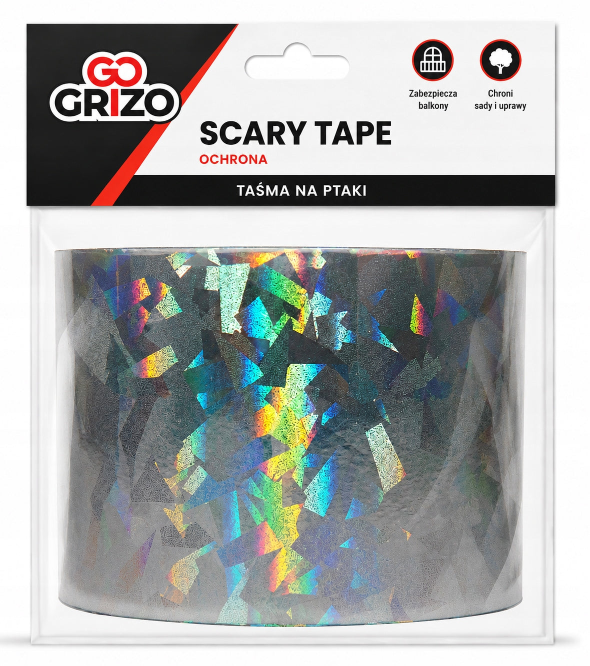 REFLECTIVE TAPE TO REPEL PIGEON BIRDS STARLINGS UP TO 50 METERS Packaging status original